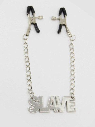 Chain Nipple Clamps Slave - Passionzone Adult Store